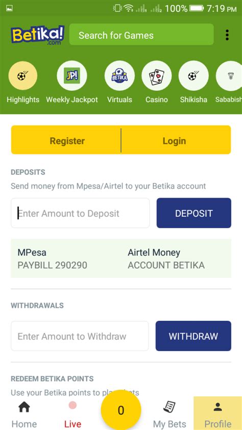 Betika : Android App